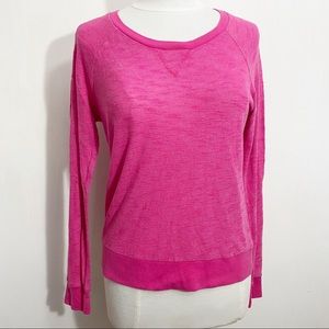 NO BOUNDARIES textured long sleeve tee. Rib knit cuff and hem. Size XL Jr.
